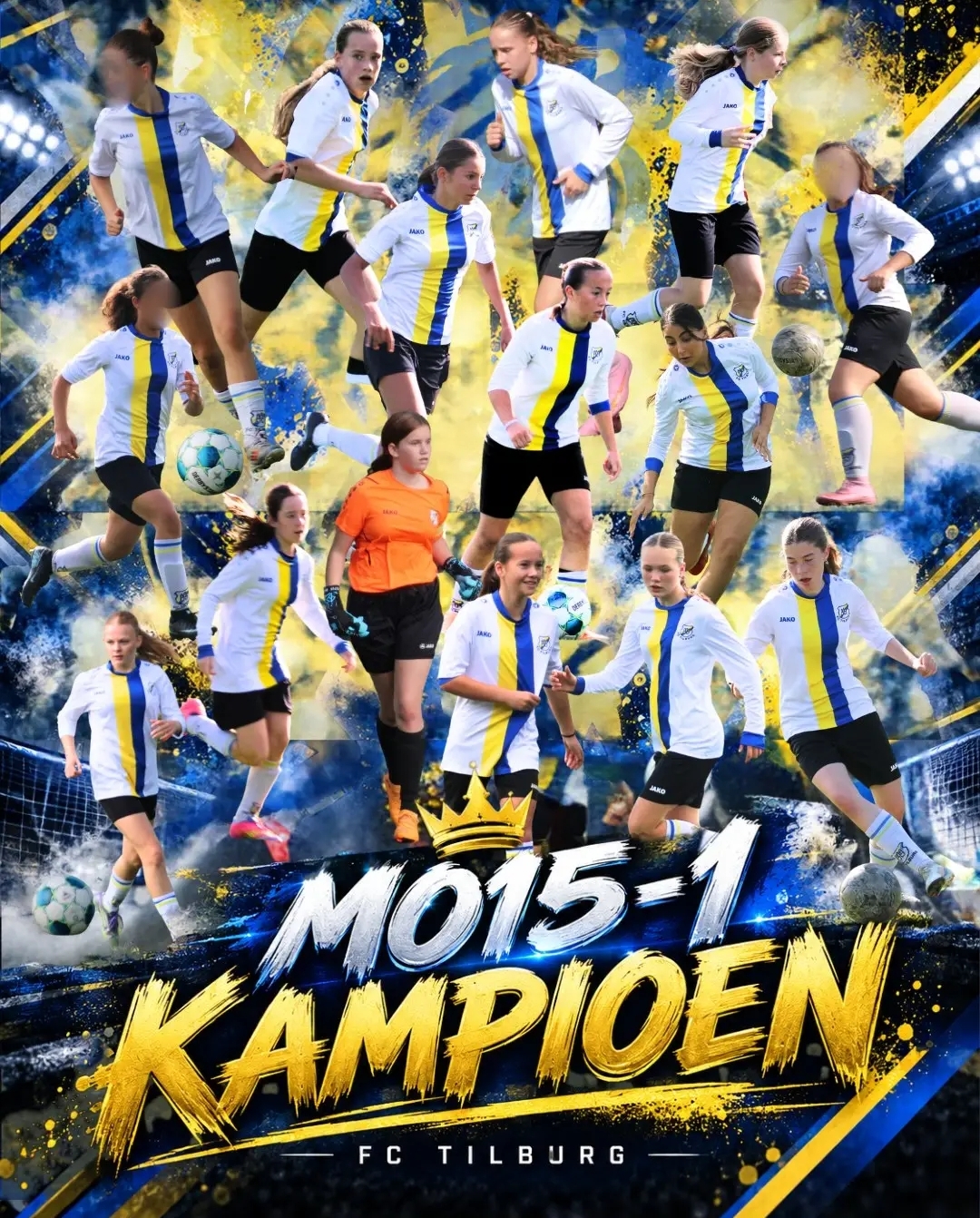 MO15-1 overtuigend kampioen