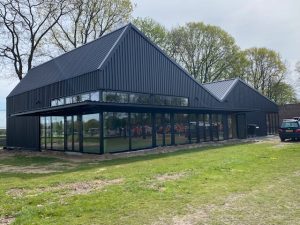 Voortgang nieuwbouw clubgebouw
